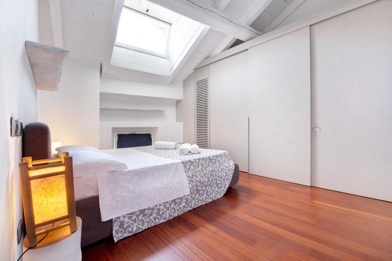 Penthouse In Citta Alta - Bergamo Apartment Bagian luar foto